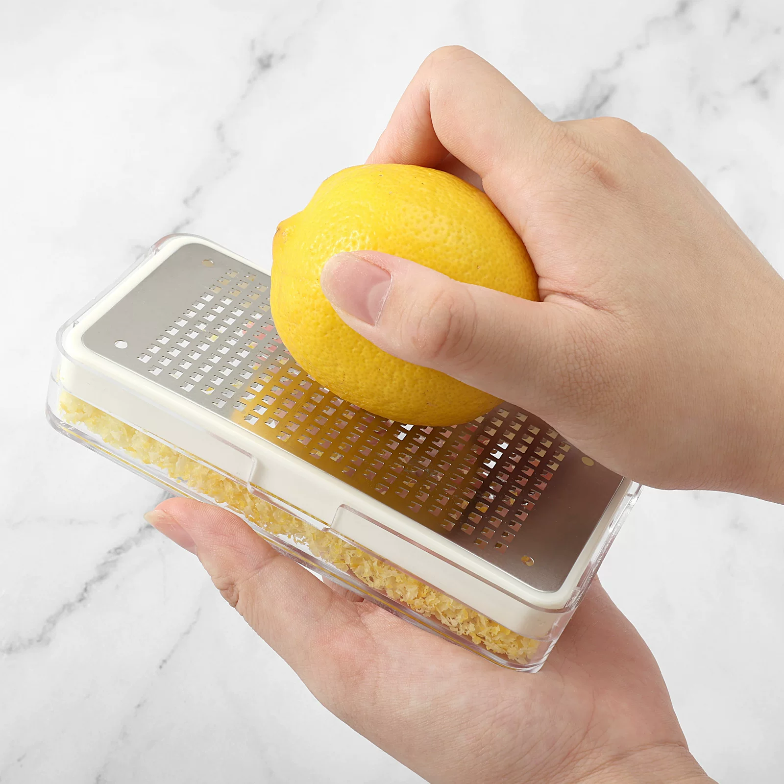 Amazon Cross-border exclusive 304 stainless steel cheese grater, lemon milk grater, fruit and vegetable grater, and fruit shred grater