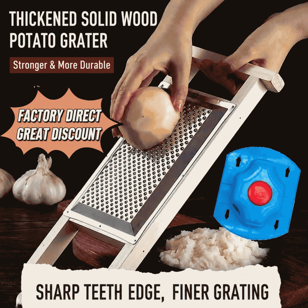 Household thickened puree grinder, potato puree grinding board, peeler and puree grinding magic tool, konjac puree multi-functional vegetable cutter