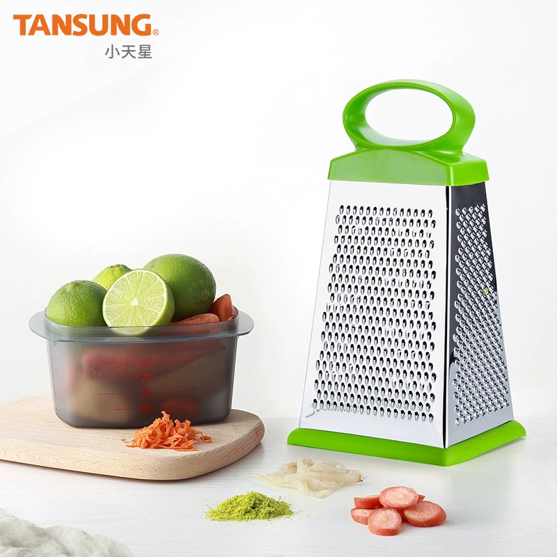 Wholesale of kitchenware vegetable slicers, four-sided slicers, and stainless steel potato slicers
