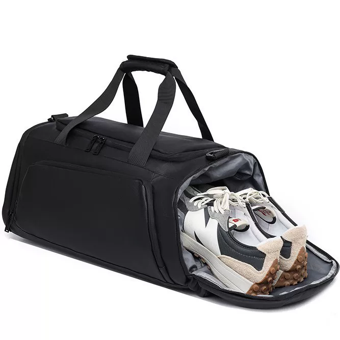 Multi-functional travel bag, large-capacity sports and fitness bag, independent shoe compartment, short-distance business trip luggage bag