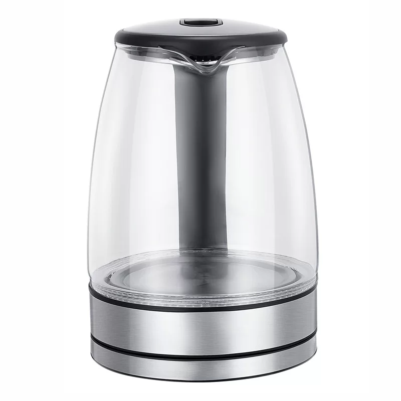 Cross-border customized high borosilicate glass kettle, transparent teapot, 1.8L quick electric kettle, gift wholesale
