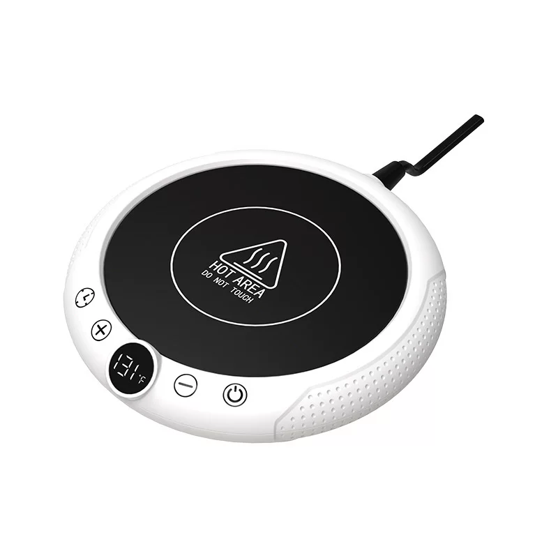 Cross-border intelligent constant-temperature heating coaster, warming cup base, heating adjustable temperature, dormitory accelerated milk heater coaster