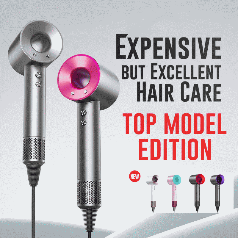 The top-of-the-line high-speed electric hair dryer in a certain forest in Huaqiangbei is a high-power negative ion bladeless hollow air blower for home use in hair salons