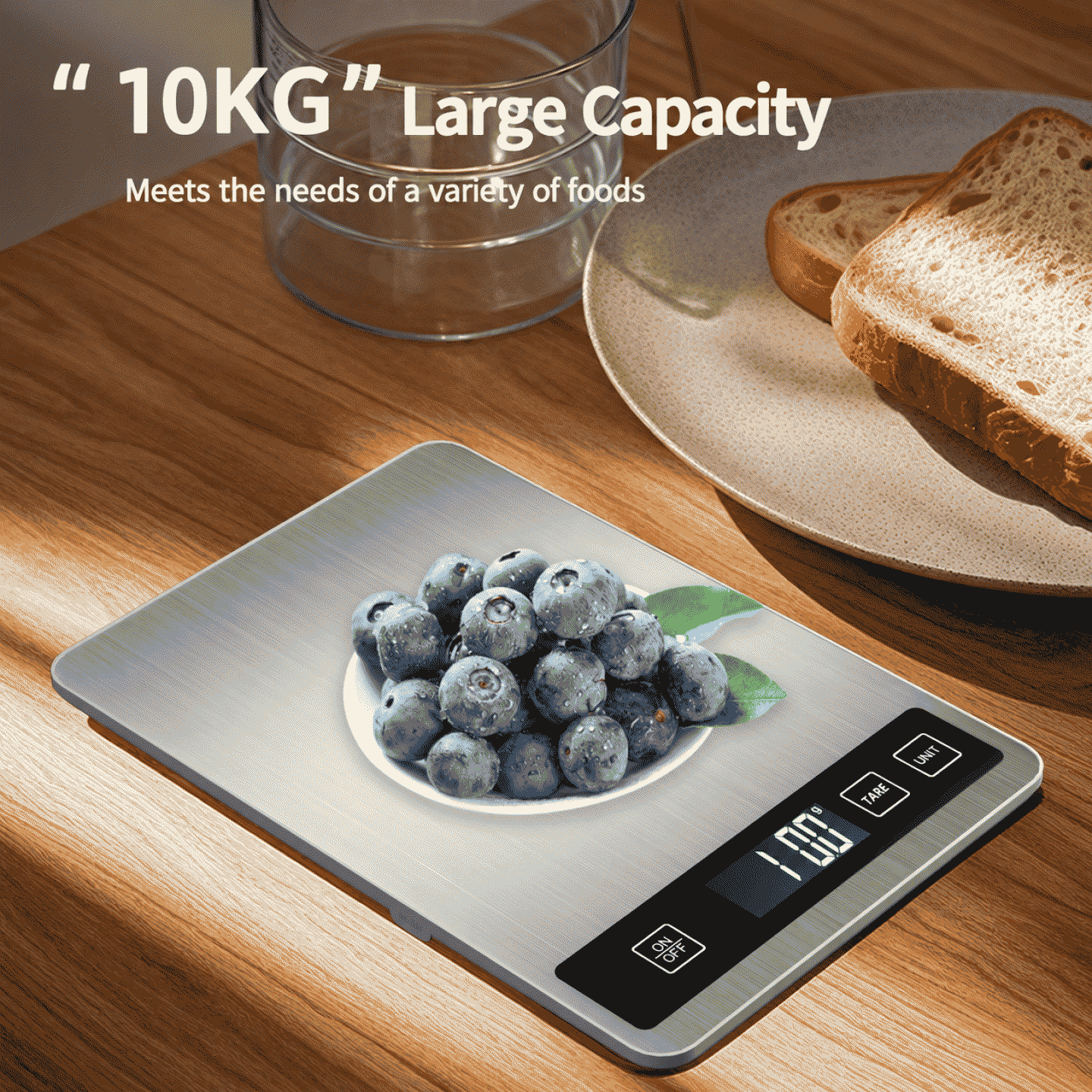 Kitchen baking electronic scale, high-precision small household and commercial use, small gram scale for weighing food, food scale