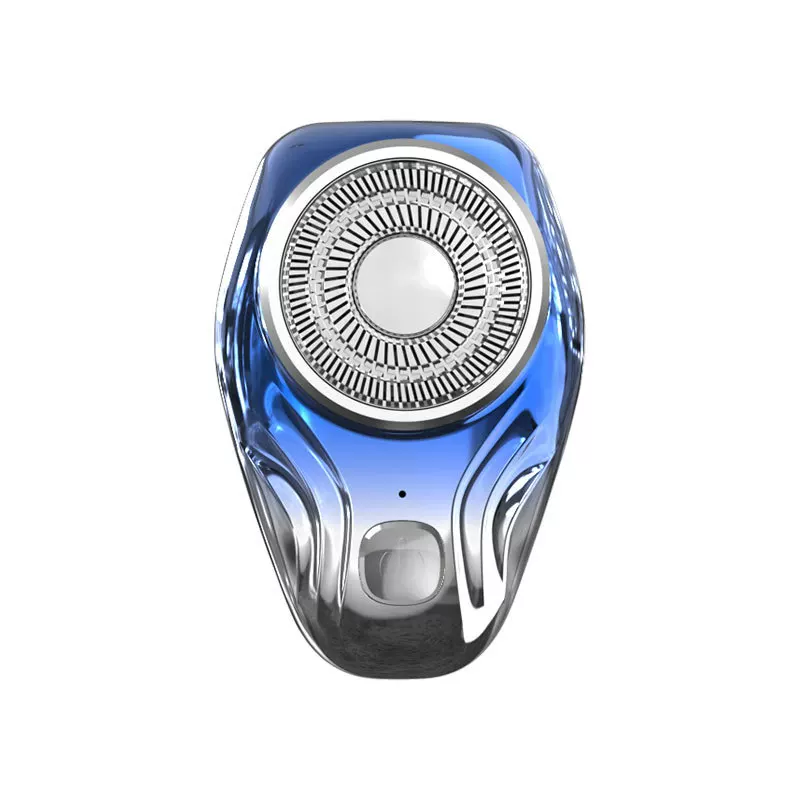 New cross-border small steel cannon razor, electric men's beard knife, full-body washable razor, brushless motor, portable