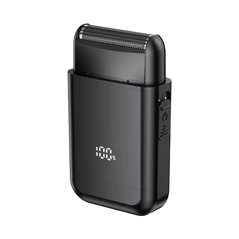 Cross-border reciprocating electric shaver, men's mini portable razor, full-body washable fast charging car beard razor