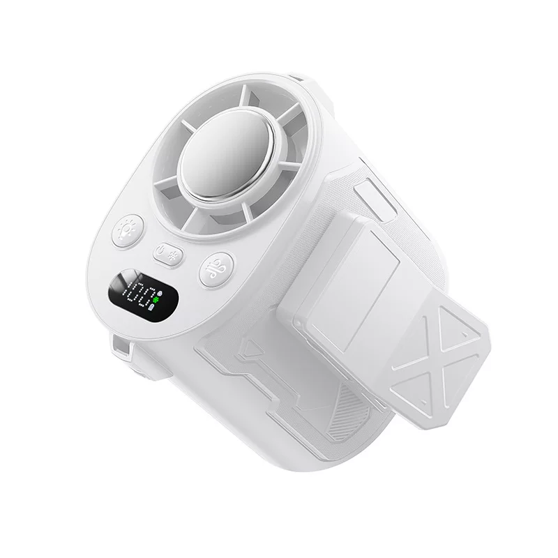 2026 Cross-border Clip, Universal ice Pack Fan, usb high-speed umbrella, waist and neck Hanging, Cooling Small fan