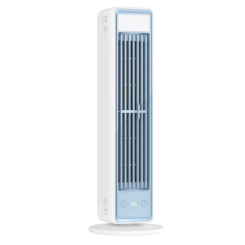 Desktop tower fan, office silent high-wind mini desktop oscillating fan, dormitory household air conditioning fan