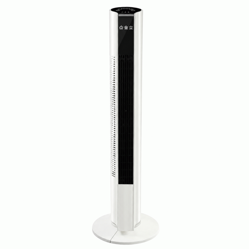 New 86cm household silent tower fan, bladeless design, with remote control, timer function, and adjustable head, available in both Chinese and English versions, 110V/220V