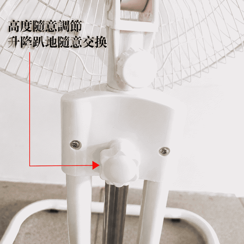 16寸18寸商用搖頭落地趴地扇強勁大風力電機靜音家用可升降電風扇