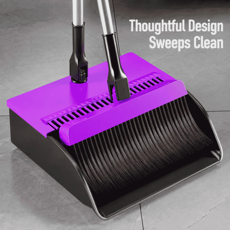 Sweeping broom and dustpan household Set 2025 New style sweeping broom and dustpan combination Garbage lazy person's magic tool, folding mop