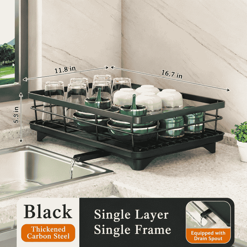 Household bowl rack, draining rack, small-sized cupboard for storing bowls and dishes, kitchen shelf, multi-layer storage product, shelf for bowls and dishes