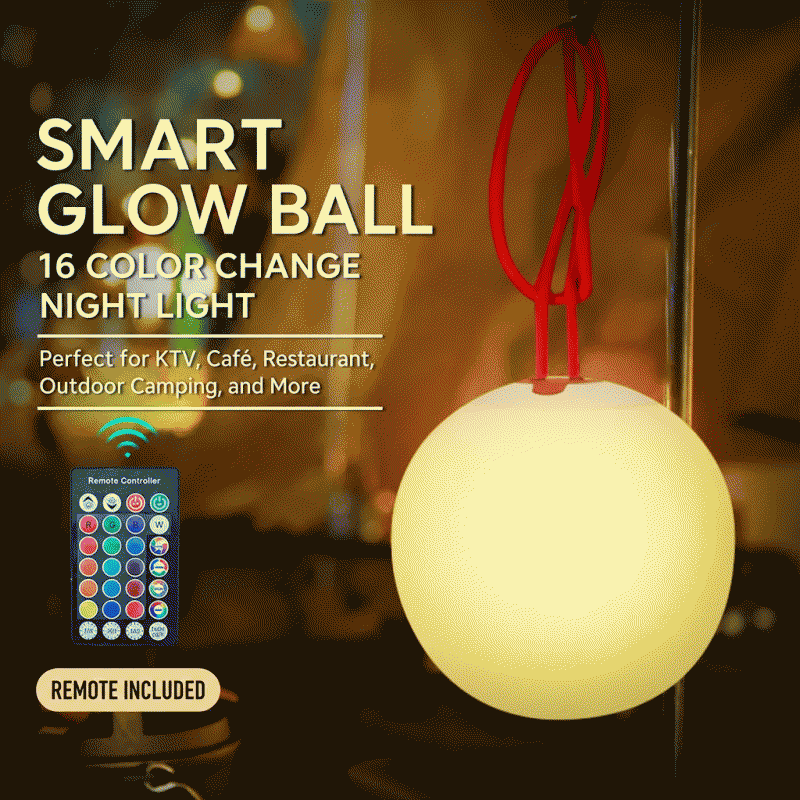 LED round ball small pendant lamp outdoor decoration portable lamp charging atmosphere lamp garden courtyard tent camping lamp