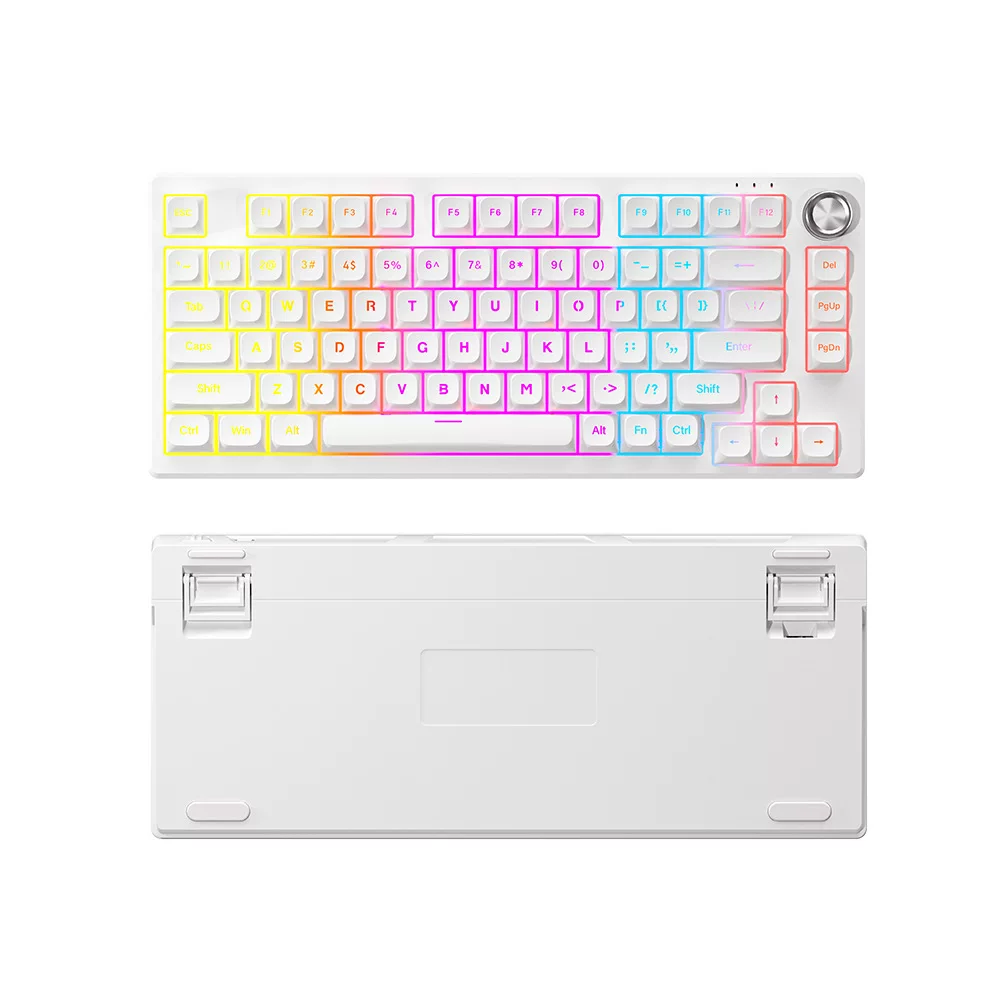 FURYCUBE IP75 luminescent mechanical feel keyboard for computer gaming and e-sports, high appearance level, wired silent keyboard