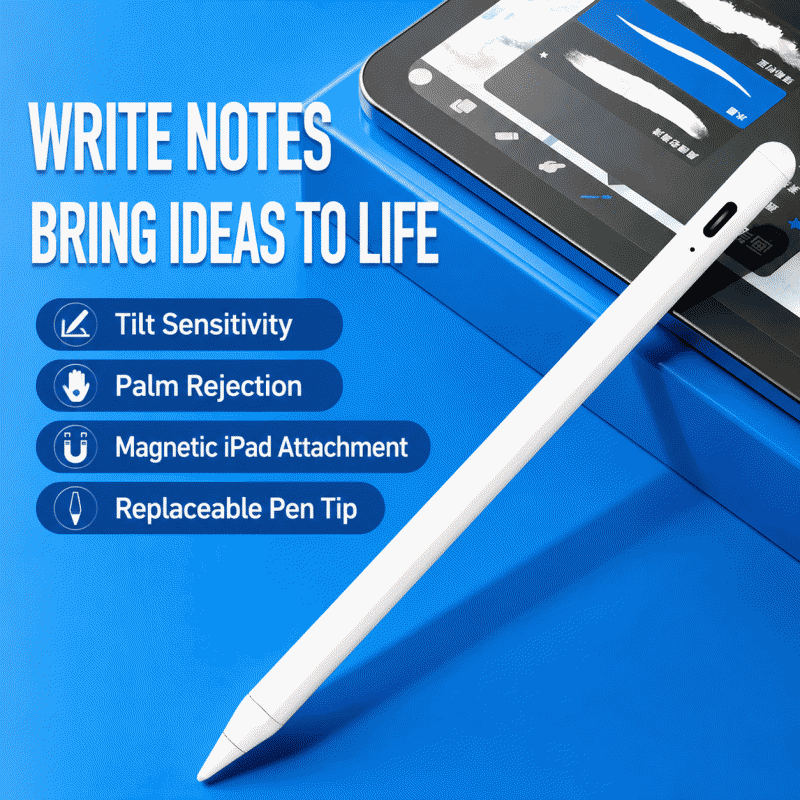 The Apple Pencil II capacitive pen is suitable for tablet Apple stylus. It is a dedicated touchscreen pen for touch drawing