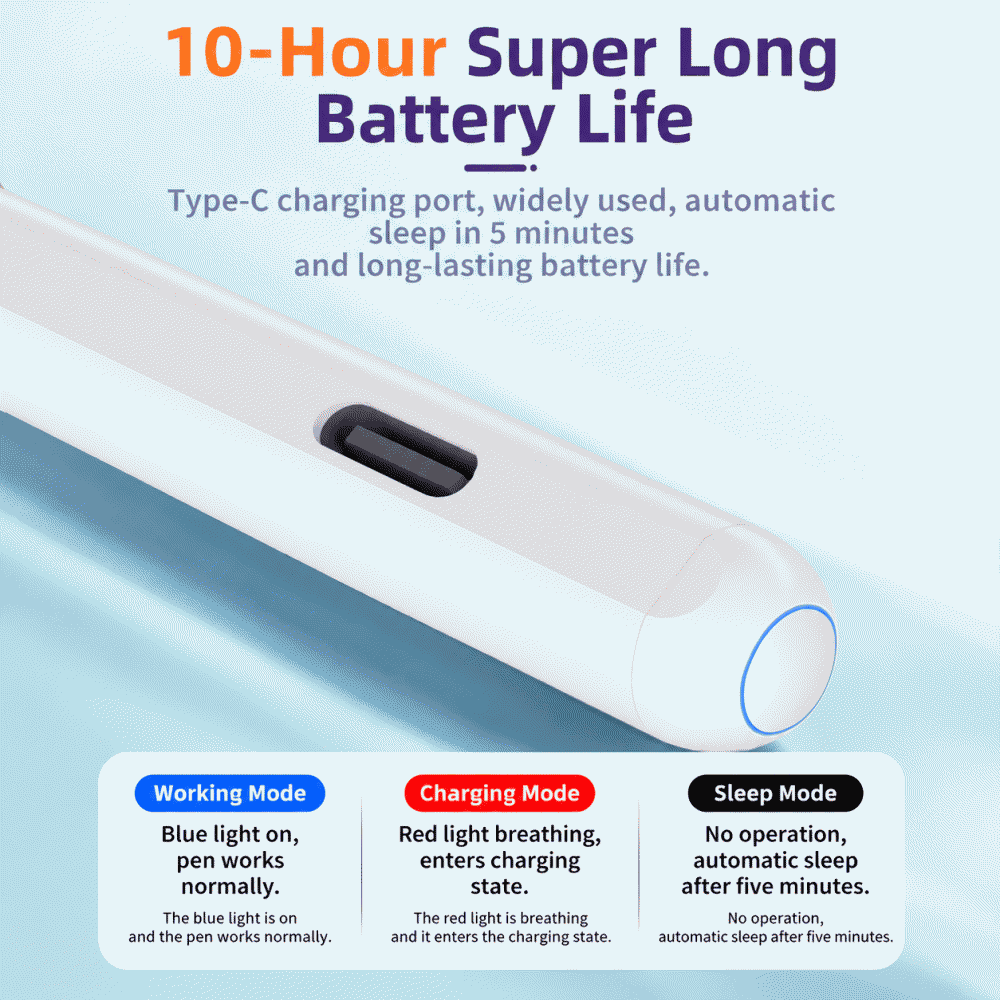 Compatible with the second-generation apple pencil capacitive pen, ipad Apple pen magnetic charging stylus, touchscreen stylus
