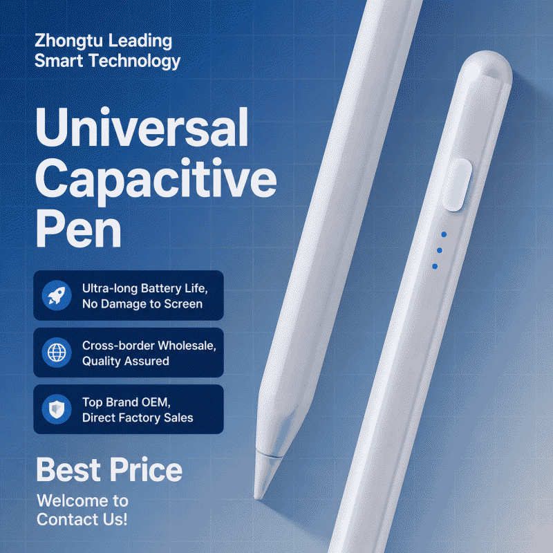 Universal capacitive stylus for iPad, Android tablet, handwriting pen, mobile phone touch screen, touch stylus, iPad capacitive stylus