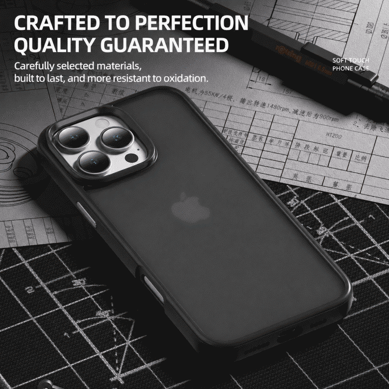 The new Apple 16pro textured matte phone case is a full-coverage anti-drop protective case Max suitable for iphones