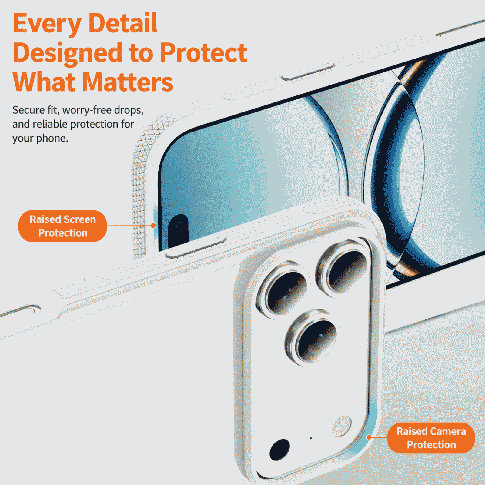 Magnetic anti-drop and skin-like hard case for iPhone 17, suitable for iPhone 17 Air. IPhone 16