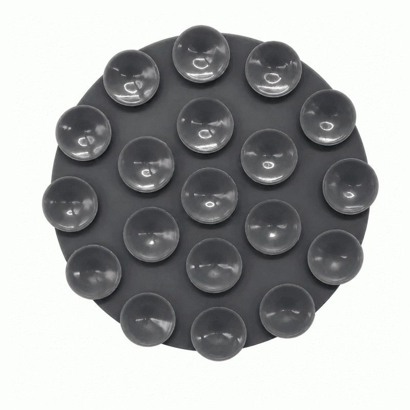 New silicone suction cup phone holder, dual-sided circular silicone suction cup holder for mobile phones