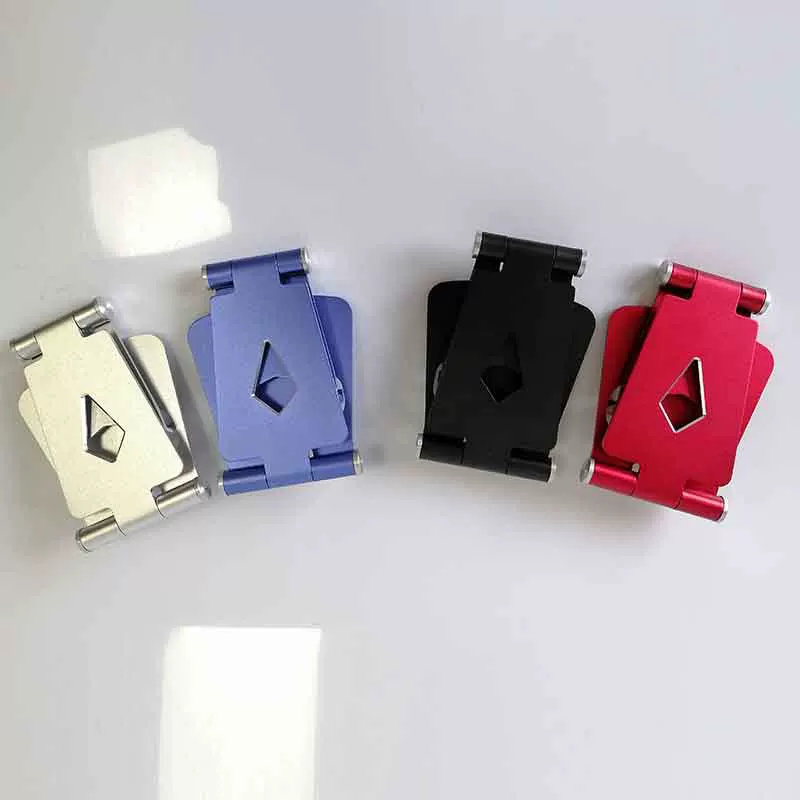 Mobile phone stand, desktop folding aluminum alloy stand, online class telescopic, Douyin live streaming, tablet computer lazy person stand