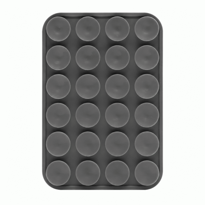 Magnetic silicone suction cup, adhesive silicone magnet phone holder, magnetic phone back suction cup holder