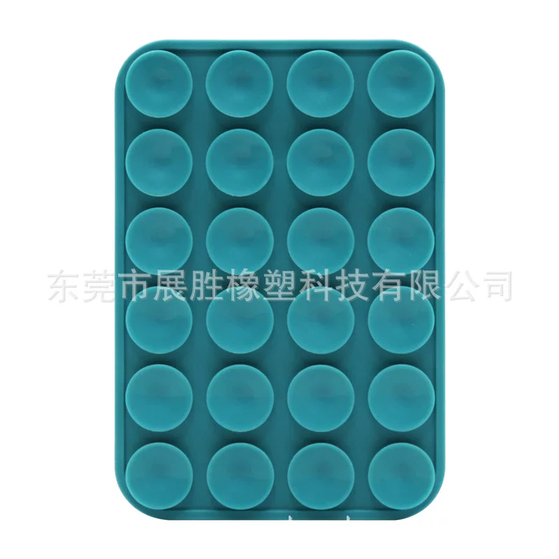 Magnetic silicone suction cup, adhesive silicone magnet phone holder, magnetic phone back suction cup holder