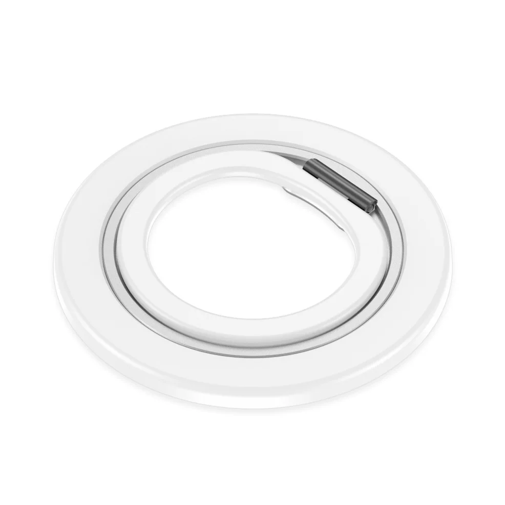 Magnetic 360-degree rotating phone holder with ring buckle, magsafe, folding metal desktop stand