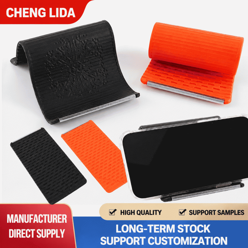 The bendable silicone stand allows for free transformation of shapes, suitable for both mobile phones and tablets, perfect for desktop use, and convenient for travel