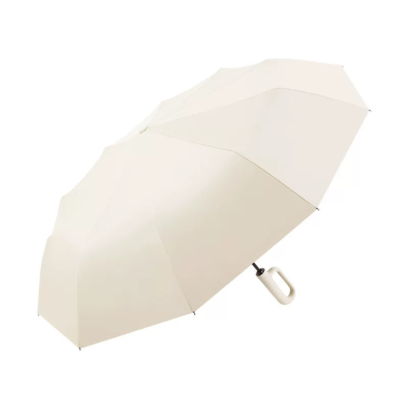 Fully automatic loop-buckle umbrella, suitable for both weather and sun protection, UV protection, folding umbrella, enlarged and reinforced umbrella, available in stock for customization