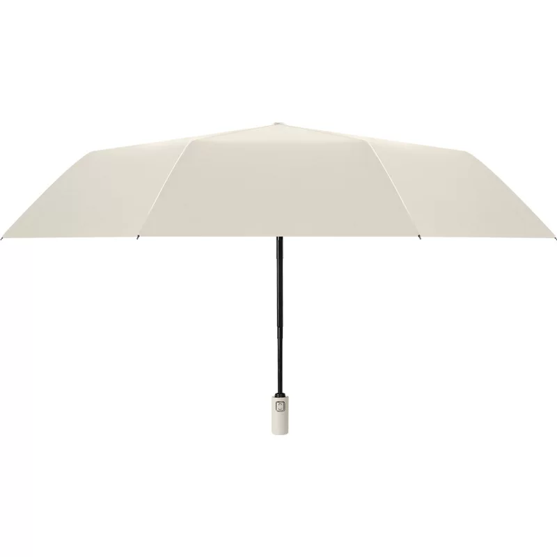 Fully automatic three-fold umbrella for women, suitable for both sunny and rainy weather, sun protection, UV protection, folding shade, retro men's ins style
