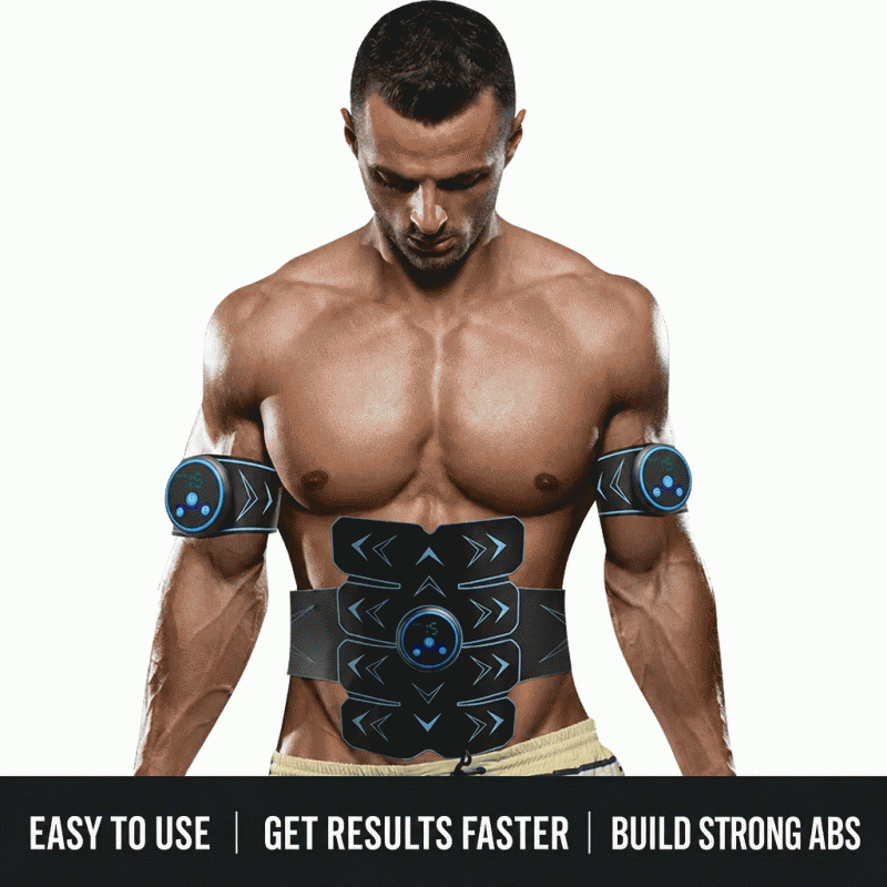 Abdominal trainer, abdominal training, abs patch, electrical stimulation, belly fat reduction, belly gadget