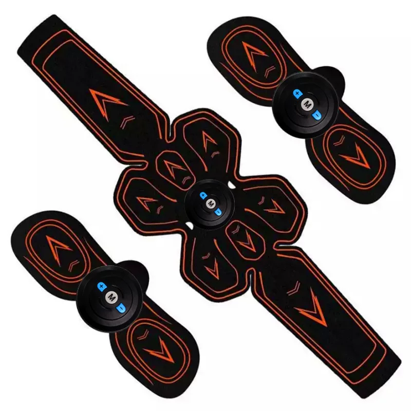 Lazy person's abs patch, EMS muscle stimulation abdominal massager, ABS small auxiliary fitness belt