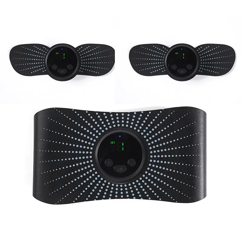 Charging Abdominal Fitness Instrument EMS Abdominal Muscle Patch Home Use Lazy Abdominal Fitness Device Main Unit Muscle Training Stimulator