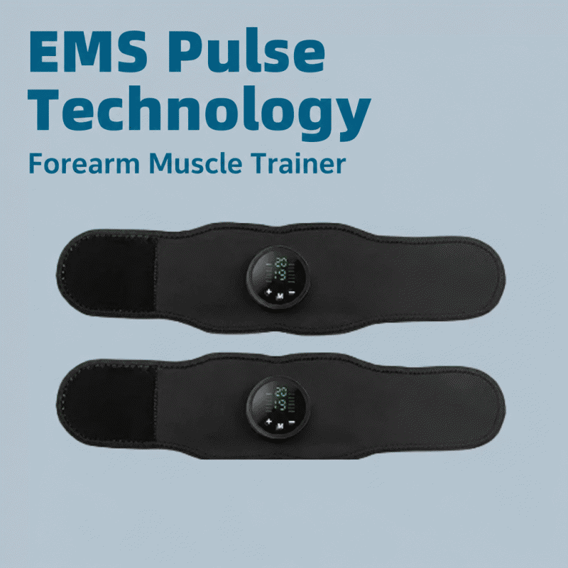 Fitness belt three-piece set, abs patch, muscle training stimulator, lazy person's fitness and abs belt