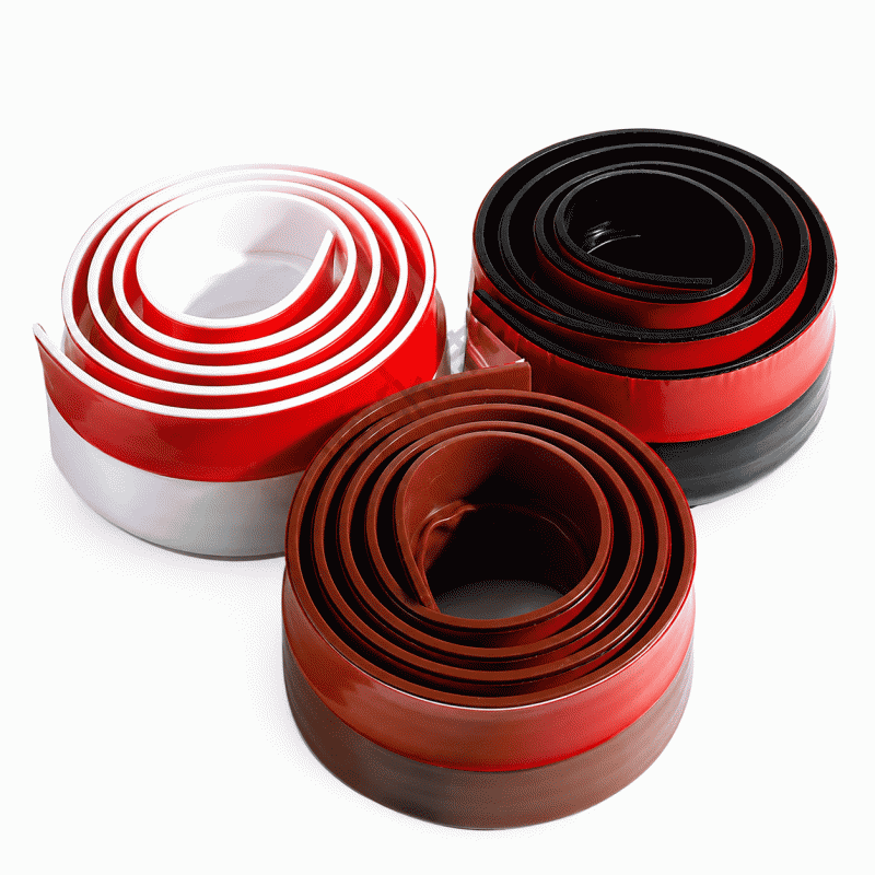 Door seal strip, door and window self-adhesive seal strip, windproof and soundproof strip for door gaps, three-hole, six-hole, and multi-hole door bottom strips