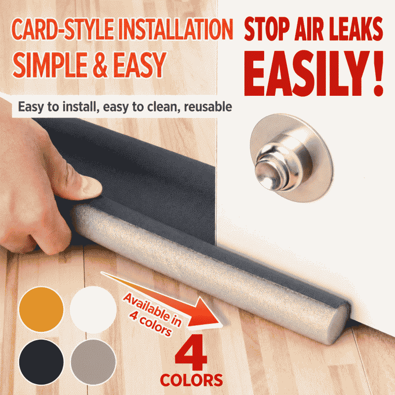 Door seam and bottom sealing strip, soundproof and windproof strip, wind gap insulation and heat preservation strip, silent sealing strip, door and window