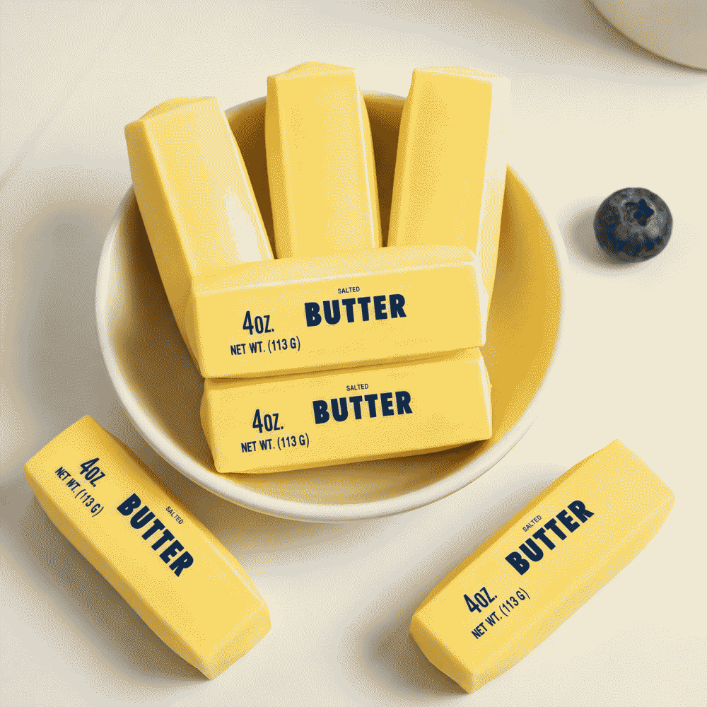 Simulation butter flour, pressure-relieving, squeezing and stretching custom injection-molded decompression toy
