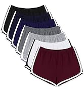 URATOT Cotton Sports Shorts Women Summer Breathable Pants Dolphin Workout Shorts for Yoga Cycling...